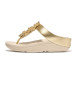 Fitflop Fino Bauvle-bead gold sandals