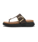 Fitflop Gen-FF brune sandaler i læder