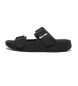 Fitflop Gogh Moc usnjeni sandali črne barve