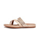 Fitflop Infradito Gracie Crystal in pelle beige
