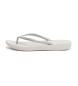 Fitflop iQushion silver flip-flops