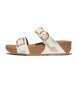 Fitflop Leather sandals Lulu white