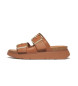 Fitflop Sandales en cuir marron Gen-F Buckle