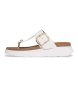 Fitflop Sandales en cuir Gen FF Buckle blanc
