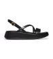 Fitflop Mode lder sandaler sort