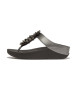 Fitflop Fino Bauble-Bead silver sandals