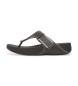 Fitflop Sandali Trakk zelenkasto sive barve