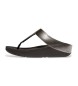 Fitflop Fino Glitterdust sandały czarny, srebrny