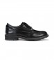 Fluchos Zapatos de piel F1340 Negro