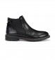 Fluchos Stivaletti in pelle F1343 Nero