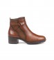 Fluchos Aliss Leather Ankle Boots F1368 castanho -Altura do salto 5cm