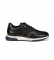 Fluchos Sneakers F1600 in pelle nera