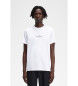 Fred Perry T-shirt met wit logo