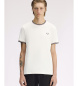 Fred Perry T-shirt com duas riscas em branco