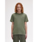 Fred Perry Green crew neck t-shirt