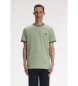 Fred Perry Camiseta Twin Tipped verde