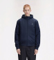 Fred Perry Giacca con cappuccio Brentham blu navy
