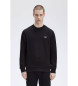 Fred Perry Sweat à col ras du cou noir