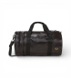 Fred Perry Tonal Classic Barrel sports bag black