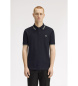 Fred Perry Polo Plain M6000 marino