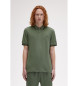 Fred Perry Polo met dubbele punt groen