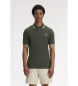 Fred Perry Polo Twin Tipped verde