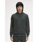 Fred Perry Hooded sweatshirt with piping 