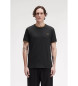 Fred Perry T-shirt Twin Tipped czarny