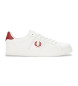 Fred Perry Lederturnschuhe B721 weiß