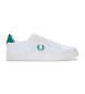 Fred Perry Lederturnschuhe B721 weiß