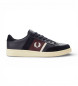 Fred Perry Zapatillas de Piel B725 marino