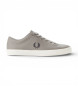 Fred Perry Zapatillas de Piel Baseline gris