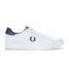 Fred Perry Spencer läderskor vit