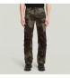 G-Star Spodnie 3D Regular Straight Cargo w kolorze zielonym