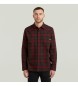 G-Star Camisa Bristum 2.0 Slim rojo