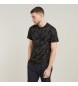 G-Star Island Camo T-shirt noir