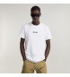 G-Star T-shirt med fotoprint, hvid