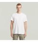G-Star T-shirt z logo na piersi biały
