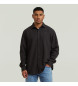 G-Star Camicia nera pulita e regolare