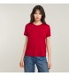 G-Star Camiseta Front seam rojo