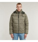 G-Star G-Whistler Gewatteerd Hooded Jacket groen