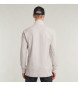 G-Star Camiseta Half Zip Tweeter
blanco