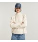 G-Star Boxy Mock beige jumper