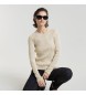 G-Star Platte Slim Gebreide trui beige