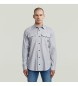 G-Star Marine Slim Shirt bleu