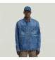 G-Star Mosa blue overshirt