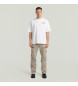 G-Star Pantaloni cargo dritti regolari 3D beige