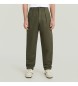 G-Star Jeans Pleated Chino Relaxed Tapered green