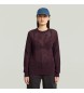 G-Star Jersey Pointelle marrn