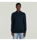 G-Star Premium Core Half Zip Sweater navy
